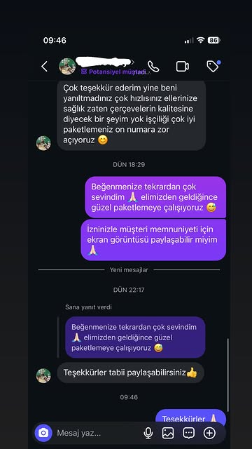 Instagram müşteri paylaşımı 56